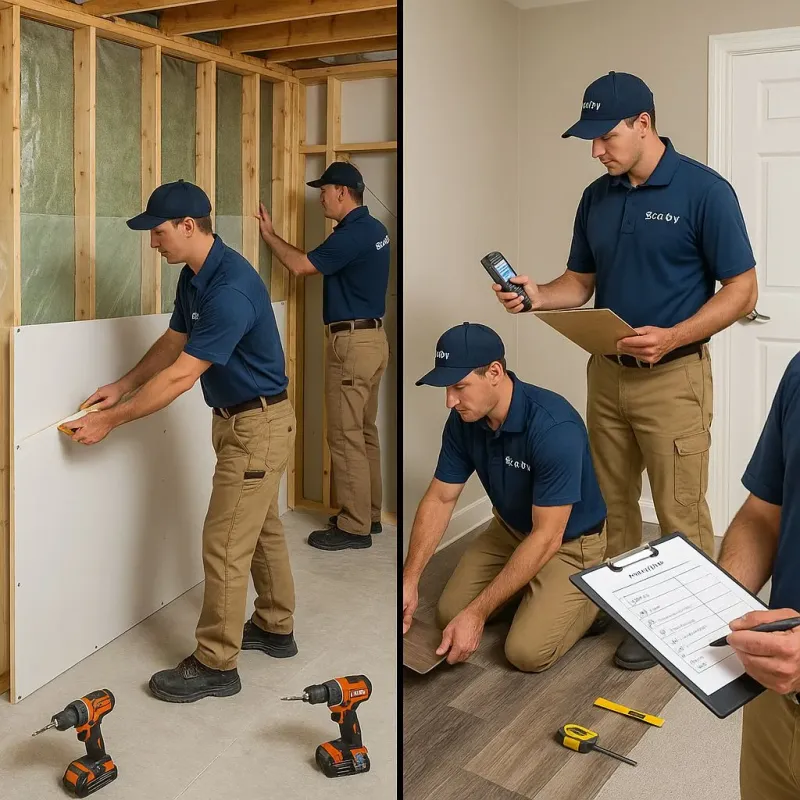Repairs and Reconstruction process in Winters, TX