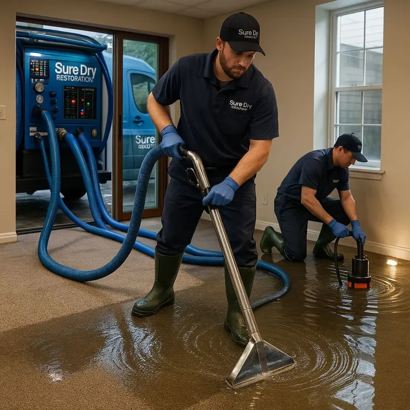 Water Extraction and Removal process in Winters, TX